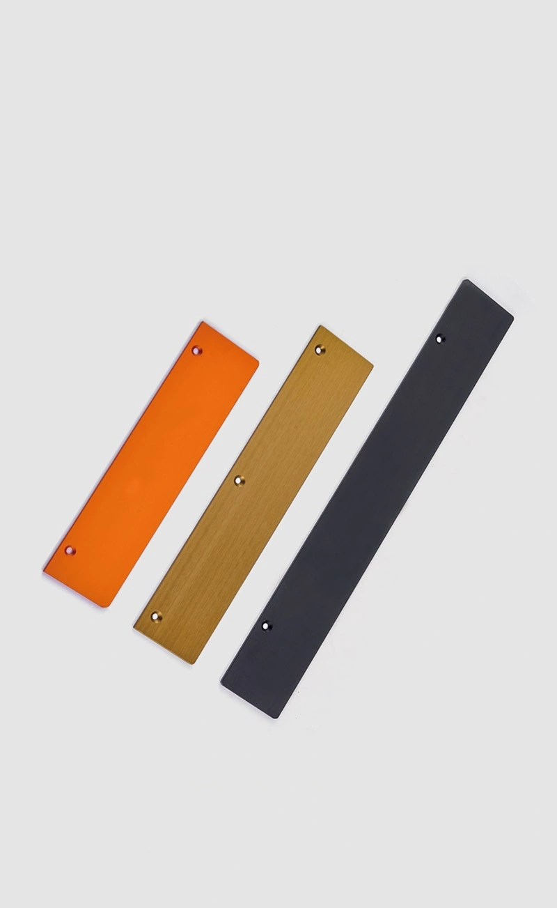 aluminum invisible Finger Edge Pulls factory price